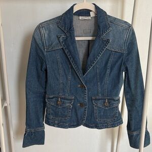 DKNY Dark Blue Women's Jean Jacket